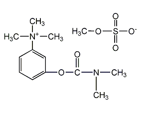 Neostigmine methyl sulfate structural formula