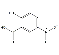 5-nitrosalicylic acid structural formula