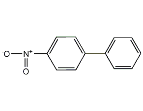 4-Nitrobiphenyl Structural Formula